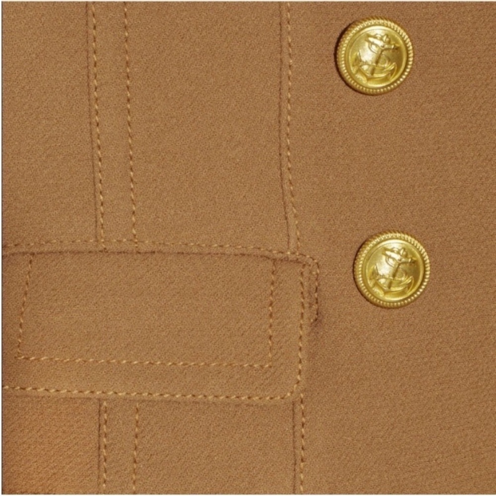 J. Crew ✨LIMITED EDITION ✨Camel Townhouse Double-Breasted Trench Coat - Picture 6 of 16
